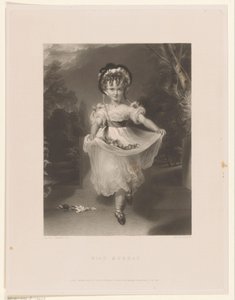 Louisa Georgina, Augusta Anne Murray portréja Miss Murray (cím a tárgyon)