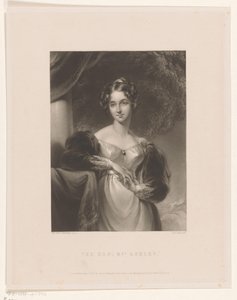 Maria Anne Ashley portréja A Hon. Mrs. Ashley (cím a tárgyon)