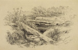Montrose, New York, 1862 (grafit papíron)
