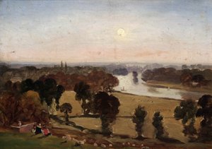 Kilátás a Richmond Hillről alkotó: George Hilditch