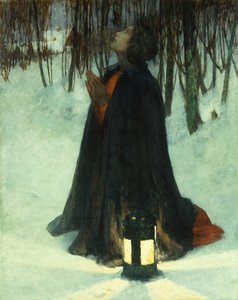 Karácsonyi álom (olaj, vászon)