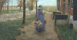 Viráglány Hollandiában, 1887