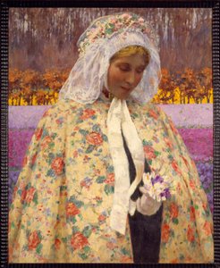 George Hitchcock (1850-1913) La Mariie festménye (ec.amer) 1906-os magángyűjtemény alkotó: George Hitchcock