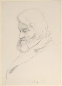 Thomas Carlyle portréja, 1875 körül