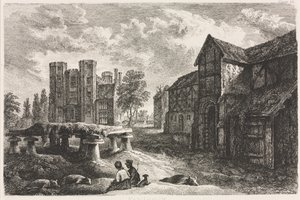 Kenilworth, 1827, megjelent 1848. alkotó: George II Cuitt