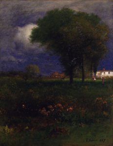 1887. szeptemberi délután. alkotó: George Inness