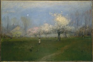Tavaszi virágok, Montclair, New Jersey alkotó: George Inness