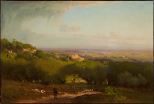 Alban Hills, 1873 alkotó: George Inness