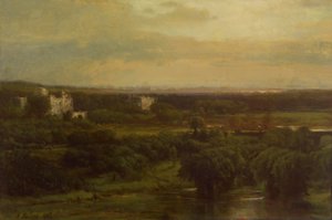 Az Olajbogyók völgye alkotó: George Inness