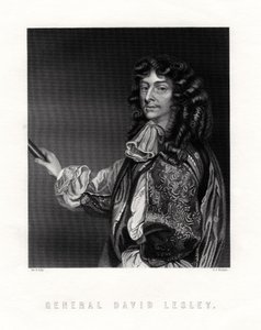 David Leslie, Lord Newark, lovassági tiszt és tábornok az angol polgárháborúban, 19. század alkotó: George J. Stodart