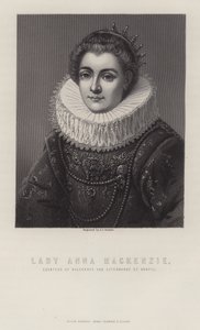 Lady Anna Mackenzie, Balcarres, majd Argyll grófnője alkotó: George J. Stodart