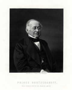 Gorcsakov herceg, orosz diplomata, XIX