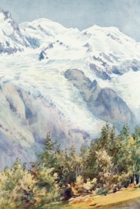 Mont Blanc a Ruskin-kőből (színes litó)