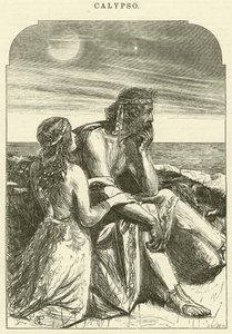 Calypso (metszet) alkotó: George John Pinwell