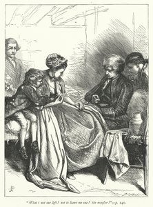 Illusztráció: The Vicar of Wakefield (metszet) alkotó: George John Pinwell
