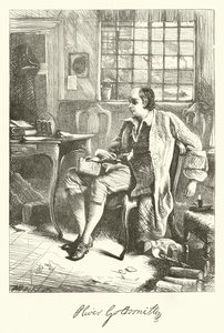 Goldsmith Olivér (metszet) alkotó: George John Pinwell