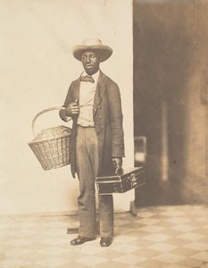 Sam Campus Vendor, egy Yale Class Abumból, kb. 1858.