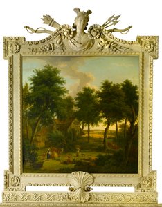 Táj alakokkal, 1757