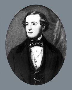 Egy úriember portréja, kb. 1845-1850. alkotó: George Lethbridge Saunders
