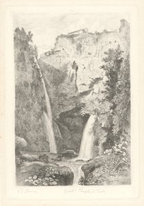 Cascades a Tivoliban alkotó: George Loring Brown