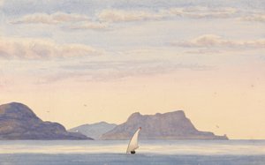 Cabrita Point – Gibraltári szikla alkotó: George Lothian Hall