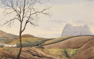 Gibraltár szikla a San Roque-i Alameidától