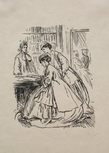 Sok háborgás a semmiért, 1866. alkotó: George Louis Palmella Busson Du Maurier