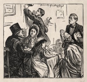 Felüdülés - A nagy kiállításon, 1862.