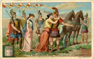 A trójai háborúk: Hector búcsúja Andromache-tól