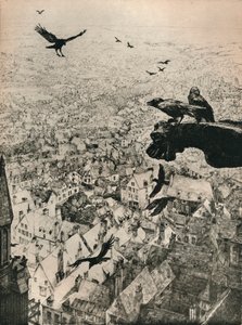 „A Chartres-i buckák”, 1917 alkotó: George Marples
