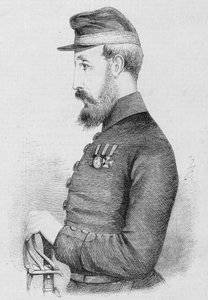 Straubenzee tábornok, a kínai brit erők parancsnoka alkotó: George Marquis of Blandford