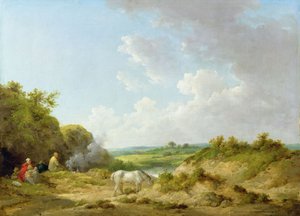 Cigánytábor alkotó: George Morland