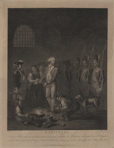 Lafayette az olmützi börtönben alkotó: George Morland