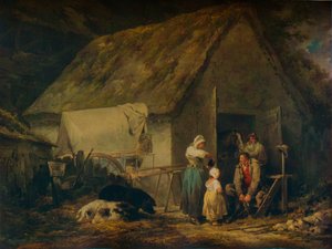 Reggel, Higglerek piacra készülnek, 1791 alkotó: George Morland