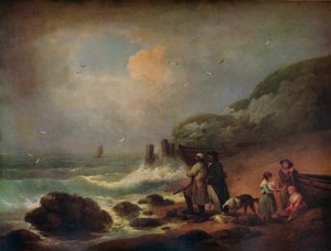 Lövés tengeri szárnyasok, 1795 alkotó: George Morland