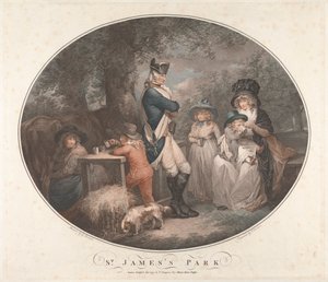 St. James Park alkotó: George Morland