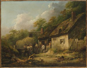 A Harang fogadó alkotó: George Morland
