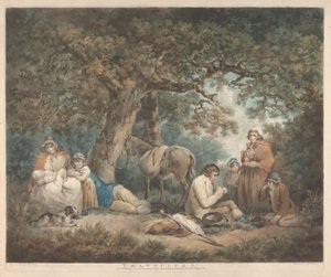 Utazók alkotó: George Morland