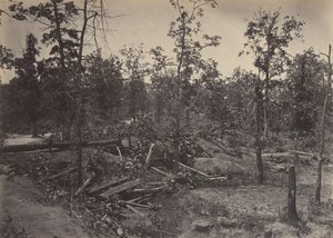 Battle Field of Atlanta, Georgia, 1864. július 22., 1860-as évek 1. sz. alkotó: George N. Barnard
