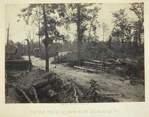 Battle Field of New Hope Church, GA, 1. szám, 1866.