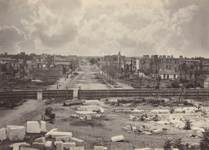 Columbia a Capitoliumból, 1865-1866. alkotó: George N. Barnard