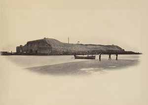 Fort Sumpter, 1860-as évek. alkotó: George N. Barnard