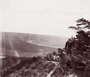 Lookout Mountain, Tennessee, kb. 1864. alkotó: George N. Barnard