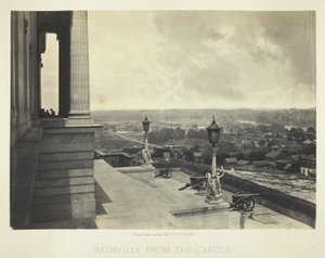 Nashville a Capitolból alkotó: George N. Barnard