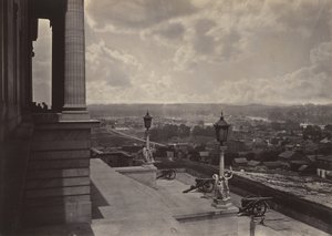 Nashville a Capitoliumból, 1860-as évek. alkotó: George N. Barnard