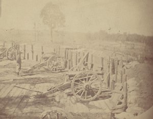 Rebel Works in Front of Atlanta, Georgia, No. 2, 1864. alkotó: George N. Barnard
