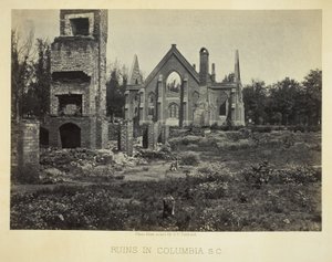 Romok Columbia, S.C. alkotó: George N. Barnard