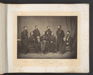 Sherman és tábornokai alkotó: George N. Barnard