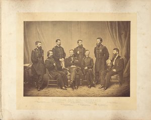 Sherman és tábornokai alkotó: George N. Barnard