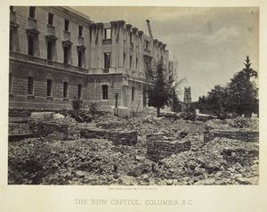 The New Capitol, Columbia, SC alkotó: George N. Barnard